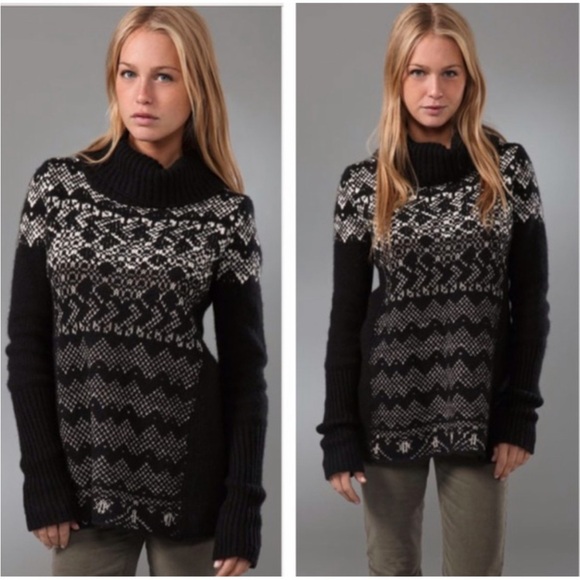 Free People Wool Blend Cowl Neck Sweater - Picture 2 of 8